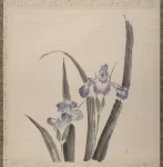Katsushika Hokusais orchid flower
