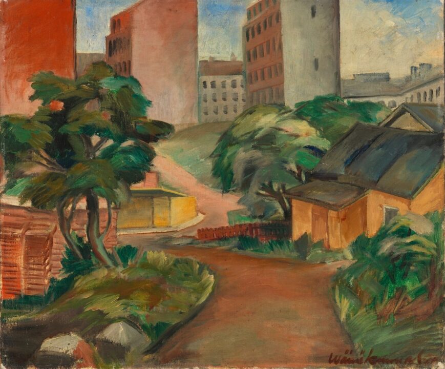 the courage to grieve, and to sing 2 The city is coming, 1927, Väinö Kunnas; from Finnish National Gallery
